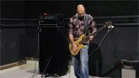 Bass in live room