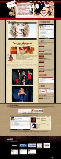 Love Deuce pop club dance music web site