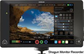 Shogun Monitor Recorder used at Metech for Commercial video recordings